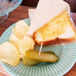 Ham & cheese hot sandwich
